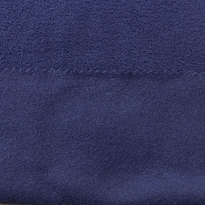 Флис DTY 19-3920, 180 г/м2, шир. 150 см, цвет т.синий - купить в Перми. Цена 646.04 руб.