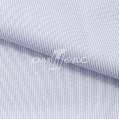 Ткань сорочечная Пула, 115 г/м2, 58% пэ,42% хл, шир.150 см, цв.1-голубой, (арт.107) - купить в Перми. Цена 306.69 руб.