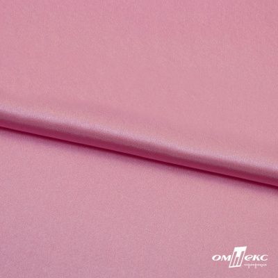 Поли креп-сатин 15-2216, 125 (+/-5) гр/м2, шир.150см, цвет розовый - купить в Перми. Цена 155.57 руб.