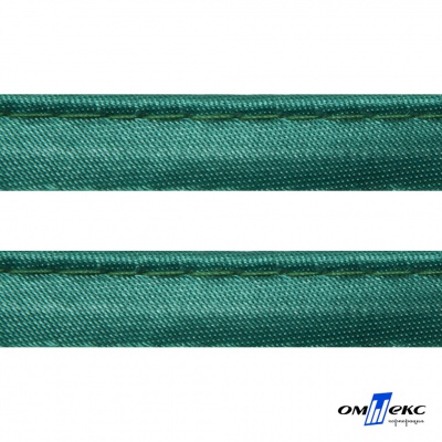 Кант атласный 140, шир. 12 мм (в упак. 65,8 м), цвет т.зелёный - купить в Перми. Цена: 237.16 руб.