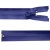 Молния водонепроницаемая PVC Т-7, 60 см, разъемная, цвет (220) василек - купить в Перми. Цена: 49.39 руб.