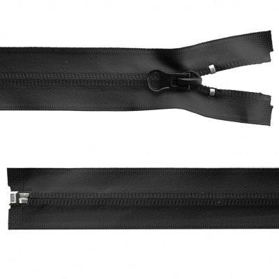 Молния водонепроницаемая PVC Т-7, 90 см, разъемная, цвет чёрный - купить в Перми. Цена: 61.18 руб.