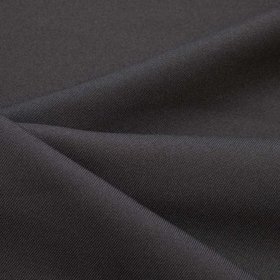 Ткань костюмная 21010 2186, 225 гр/м2, шир.150см, цвет т.серый - купить в Перми. Цена 390.73 руб.