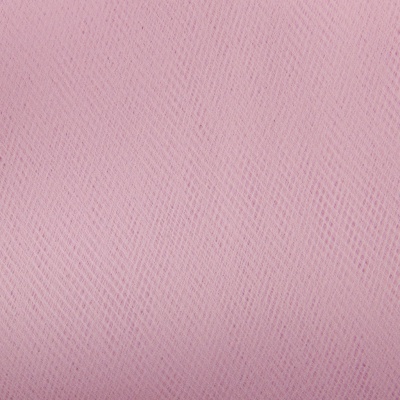 Фатин матовый 16-12, 12 гр/м2, шир.300см, цвет нежно-розовый - купить в Перми. Цена 96.31 руб.
