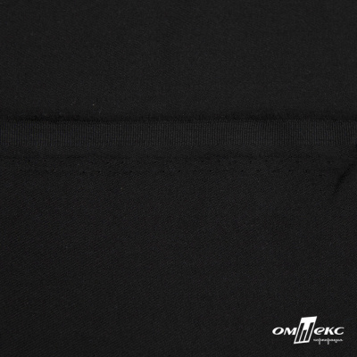 Ткань костюмная "Матте" 80% P, 16% R, 4% S, 170 г/м2, шир.150 см, цв-черный #1 - купить в Перми. Цена 372.90 руб.