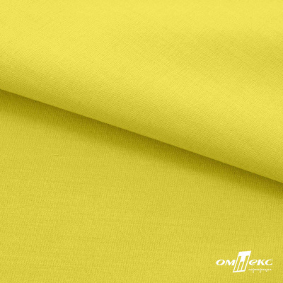 Ткань сорочечная стрейч 14-0852, 115 гр/м2, шир.150см, цвет жёлтый - купить в Перми. Цена 282.16 руб.