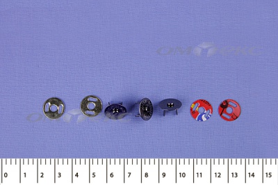 Кнопки магнитные МКМ-02, диам. 18 мм, никель - купить в Перми. Цена: 14.49 руб.