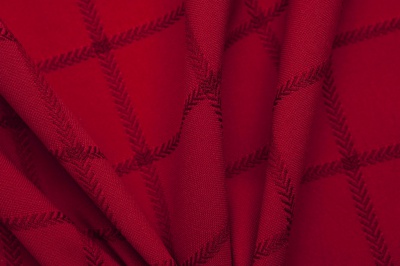Скатертная ткань 25536/2006, 174 гр/м2, шир.150см, цвет бордо - купить в Перми. Цена 272.21 руб.