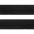 Рулонная молния с покрытием PVC спираль тип 3 (упак.270м) -черная с полосой СВО - купить в Перми. Цена: 12.87 руб.