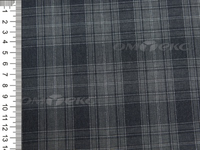 Ткань костюмная клетка 25235 2003, 185 гр/м2, шир.150см, цвет серый/сер - купить в Перми. Цена 