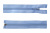 Спиральная молния Т5 351, 40 см, автомат, цвет св.голубой - купить в Перми. Цена: 13.03 руб.