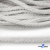 Шнур плетеный d-6 мм круглый, 70% хлопок 30% полиэстер, уп.90+/-1 м, цв.1076-белый - купить в Перми. Цена: 588 руб.