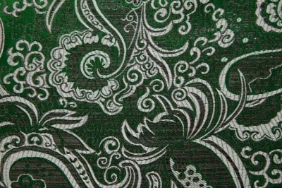 Ткань костюмная жаккард, 135 гр/м2, шир.150см, цвет зелёный№4 - купить в Перми. Цена 441.94 руб.