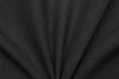 Ткань костюмная 24880 2022, 220 гр/м2, шир.150см, цвет чёрный - купить в Перми. Цена 446.45 руб.