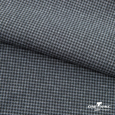 Ткань костюмная Пье-де-пуль 24013, 210 гр/м2, шир.150см, цвет чёрн/св.серый - купить в Перми. Цена 334.18 руб.