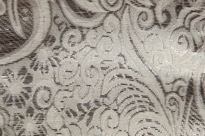 Ткань костюмная жаккард №10, 140 гр/м2, шир.150см, цвет св.серебро - купить в Перми. Цена 383.29 руб.