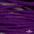 Шнур плетеный d-6 мм, круглый 70% хлопок 30% полиэстер, уп.90+/-1 м, цв.1084-фиолет - купить в Перми. Цена: 588 руб.