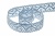 Тесьма кружевная 0621-1346А, шир. 13 мм/уп. 20+/-1 м, цвет 132-голубой - купить в Перми. Цена: 569.26 руб.