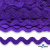 Тесьма вьюнчик 0381-0050, 5 мм/упак.33+/-1м, цвет 9530-фиолетовый - купить в Перми. Цена: 107.26 руб.