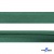 Косая бейка атласная "Омтекс" 15 мм х 132 м, цв. 056 темный зеленый - купить в Перми. Цена: 225.81 руб.