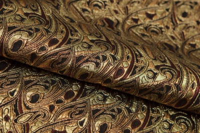 Ткань костюмная жаккард, 135 гр/м2, шир.150см, цвет бордо№17 - купить в Перми. Цена 441.94 руб.