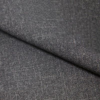 Ткань костюмная 25388 2010А, 207 гр/м2, шир.150см, цвет т.серый - купить в Перми. Цена 353.07 руб.