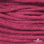 Шнур плетеный d-6 мм, 70% хлопок 30% полиэстер, уп.90+/-1 м, цв.1068-фуксия - купить в Перми. Цена: 588 руб.
