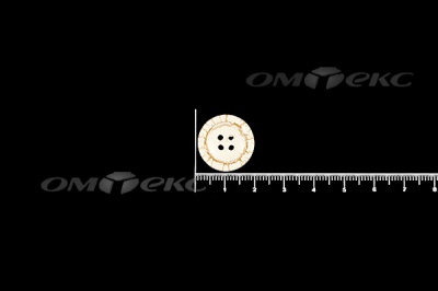 Пуговица деревянная круглая №33 (18мм) - купить в Перми. Цена: 2.55 руб.