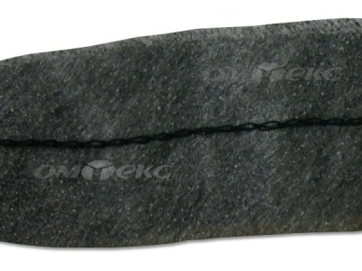 WS7225-прокладочная лента усиленная швом для подгиба 30мм-графит (50м) - купить в Перми. Цена: 16.97 руб.