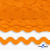 Тесьма вьюнчик 0381-0080, 8 мм/упак.33+/-1м, цвет 9511-оранжевый - купить в Перми. Цена: 107.26 руб.