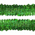 Тесьма с пайетками D4, шир. 30 мм/уп. 25+/-1 м, цвет зелёный - купить в Перми. Цена: 1 087.39 руб.