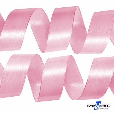 050-нежно-розовый Лента атласная упаковочная (В) 85+/-5гр/м2, шир.50 мм (1/2), 25+/-1 м - купить в Перми. Цена: 120.46 руб.