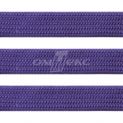 Шнур 15мм плоский (100+/-1м) №10 фиолетовый - купить в Перми. Цена: 10.21 руб.