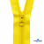 Спиральная молния Т5 131, 60 см, автомат, цвет жёлтый - купить в Перми. Цена: 14.21 руб.