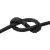 Шнур вощенный (25+/-1ярд) черный  - купить в Перми. Цена: 104.42 руб.