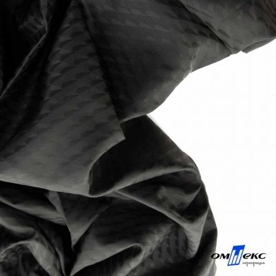 Ткань подкладочная Жаккард PV2416932, 93г/м2, 145 см,черный - купить в Перми. Цена 241.46 руб.