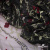 Сетка с вышивкой "Мадрид" 135 г/м2, 100% нейлон, ширина 130 см, Цвет 4/Черный - купить в Перми. Цена 990 руб.