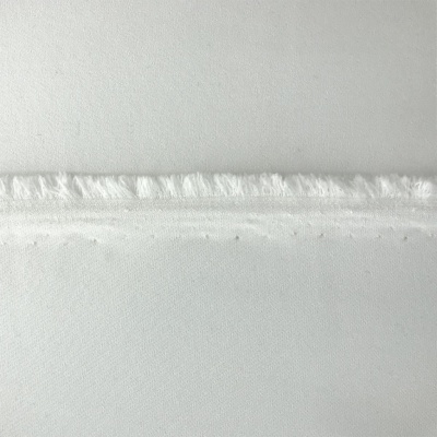 Костюмная ткань "Элис", 220 гр/м2, шир.150 см, цвет молочно-белый  - купить в Перми. Цена 303.10 руб.