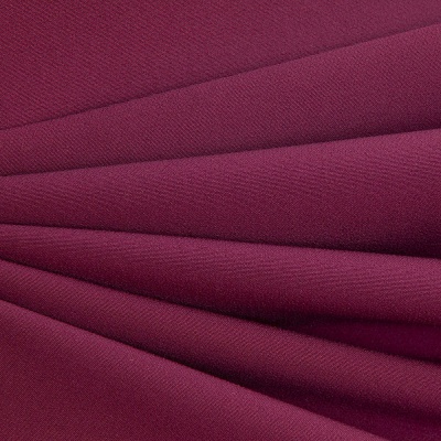 Костюмная ткань "Элис" 19-2024, 200 гр/м2, шир.150см, цвет бордо - купить в Перми. Цена 306.20 руб.