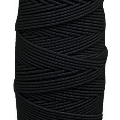 Нитка - резинка Спандекс 25 м (уп-10шт)-чёрные - купить в Перми. Цена: 36.02 руб.