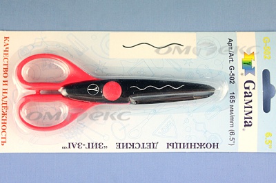 Ножницы G-502 детские 165 мм - купить в Перми. Цена: 292.21 руб.