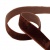 Лента бархатная нейлон, шир.12 мм, (упак. 45,7м), цв.120-шоколад - купить в Перми. Цена: 392 руб.