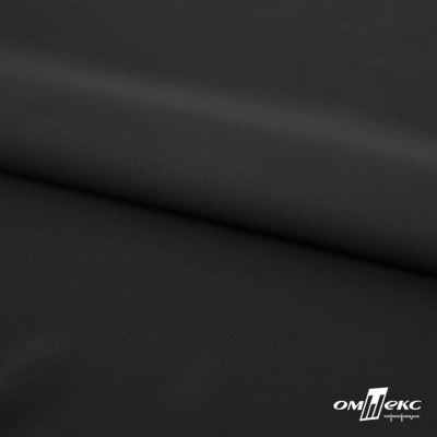 Плательная ткань "Невада", 120 гр/м2, шир.150 см, цвет чёрный - купить в Перми. Цена 254.22 руб.