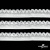 Резинка бельевая ажурная #123-11, шир.11 мм, цв.белый - купить в Перми. Цена: 7.23 руб.