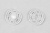 Кнопки пришивные пластиковые 15 мм, блистер 24шт, цв.-прозрачные - купить в Перми. Цена: 68.79 руб.