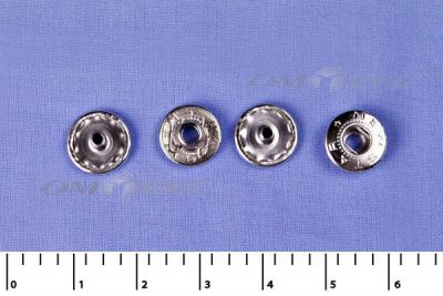 Кнопки металл Ф-12,5 (1440 +/-20 шт) "альфа" никель с рисунком - купить в Перми. Цена: 2 853.69 руб.