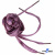 Шнурки #107-01, плоские 130 см, цв.розовый металлик - купить в Перми. Цена: 35.45 руб.
