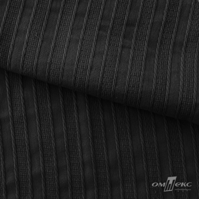 Ткань плательная 100%хлопок, 115 г/м2, ш.140 +/-5 см #103, цв.(17)-чёрный - купить в Перми. Цена 548.89 руб.
