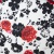 Плательная ткань "Фламенко" 22.1, 80 гр/м2, шир.150 см, принт растительный - купить в Перми. Цена 239.03 руб.