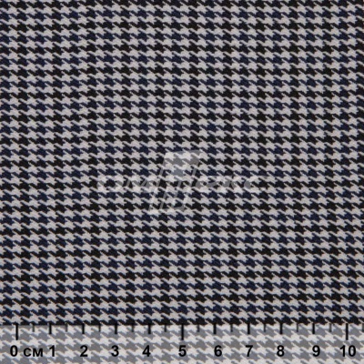 Ткань костюмная "Мишель", 254 гр/м2,  шир. 150 см, цвет белый/синий - купить в Перми. Цена 408.81 руб.